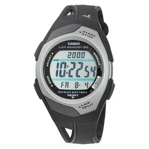 Casio Women's Runner Series 60-Lap Digital Chronograph Watch